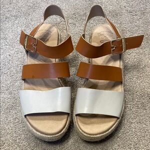 Dr. Scholl’s Once Twice Comfort Espadrille Sandals Size 9